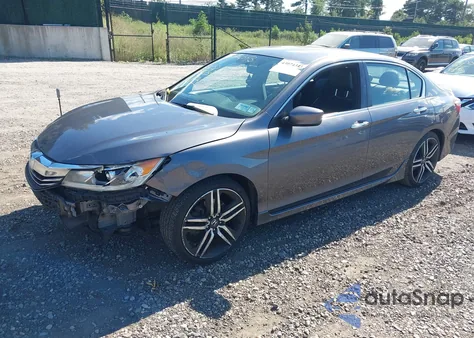 2017 Honda Accord Sport из США, поврежденный, VIN 1HGCR2F53HA093671